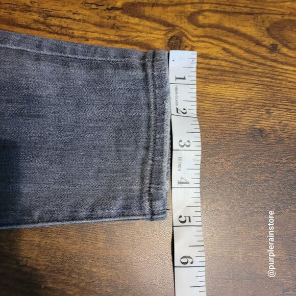 Madewell Jeans Size 26 Skinny 9" High Rise Stretch Denim Shaw Wash F4804 - Picture 10 of 11